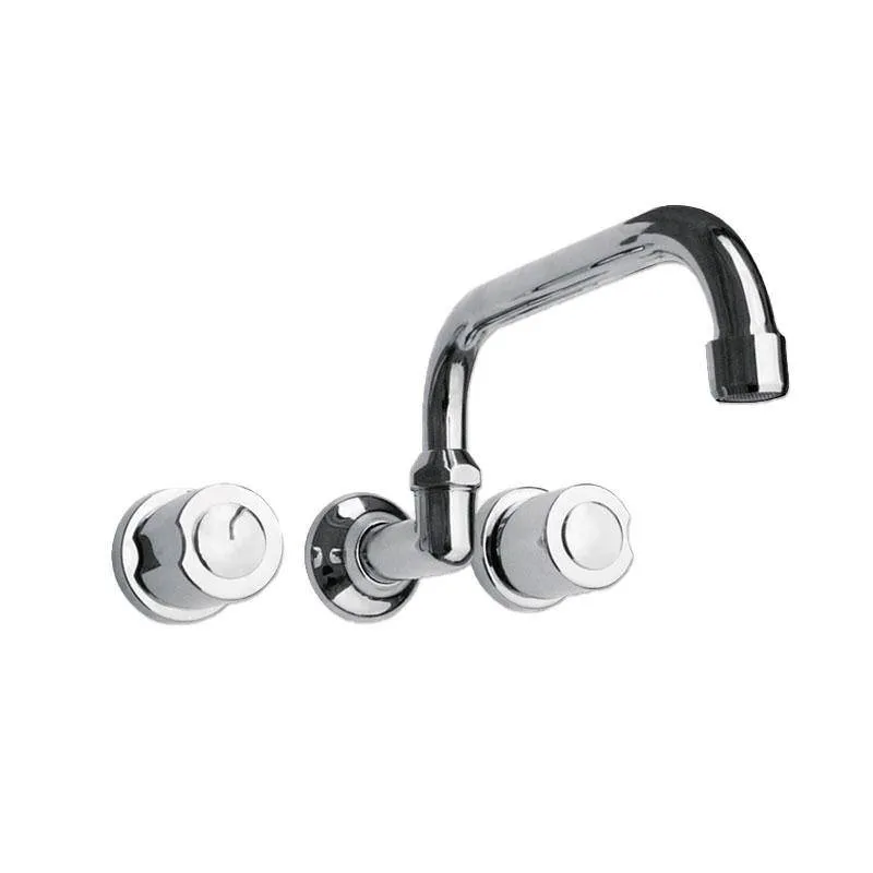 Peirano Renacer Canilla Embutir Pico Alto Cromo
