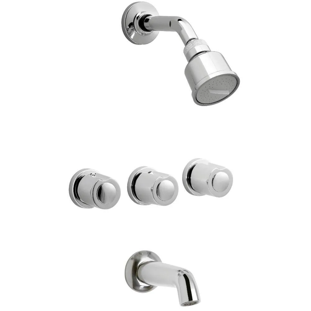 Peirano Renacer Ducha Embutir c/ Transferencia Cromada