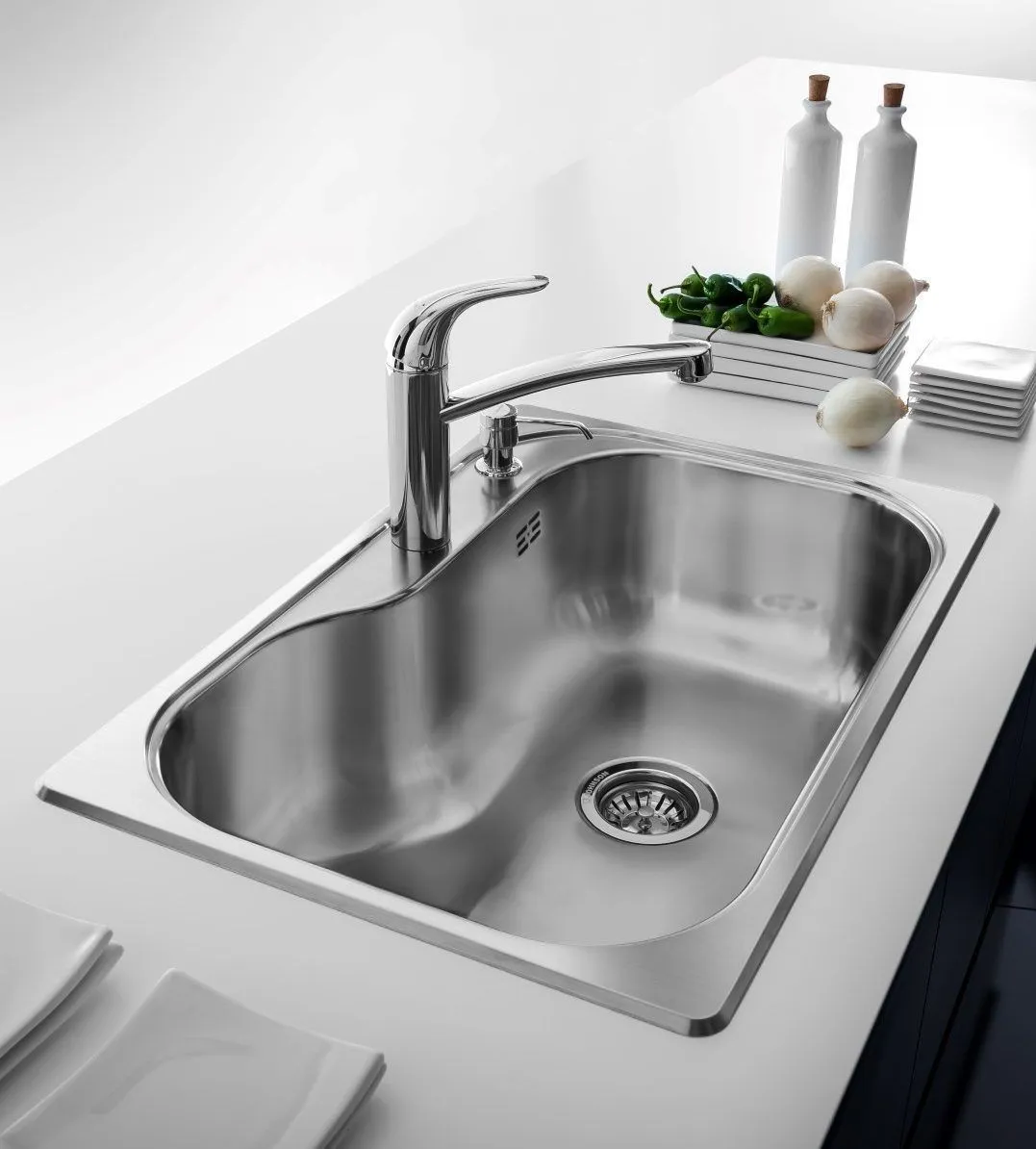 JOHNSON -LUXOR SI71 A BACHA SIMPLE 71X48 (PULIDO STD)