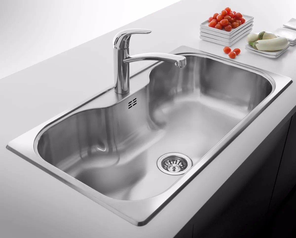 JOHNSON -LUXOR SI85A BACHA SIMPLE 85X48 (PULIDO STD) s/orif.