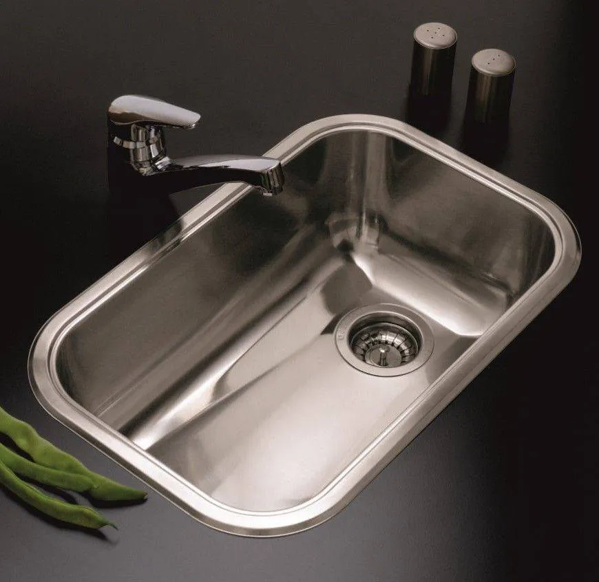 JOHNSON-ZN52/18 A BACHA SIMPLE A.INOX.304 (57,8x37,8x18)