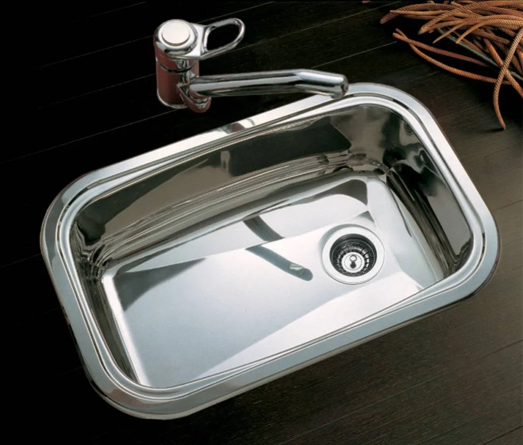 JOHNSON-E60 BACHA SIMPLE A.INOX.304 (60X37X20)