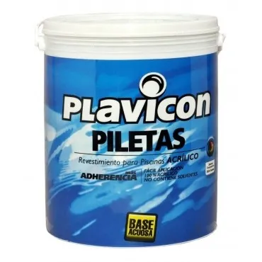 PLAVICON PILETA NATAC.ACRILICO X 20 LT AZUL CARIBE