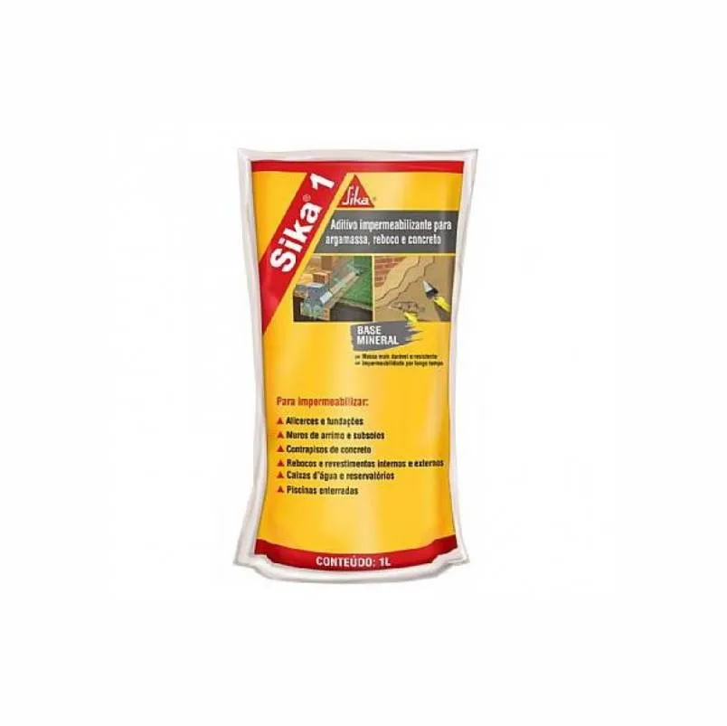 SIKA 1 X SACHET DOY PACK DE 1 KG  (HIDROFUGO QUIMICO)