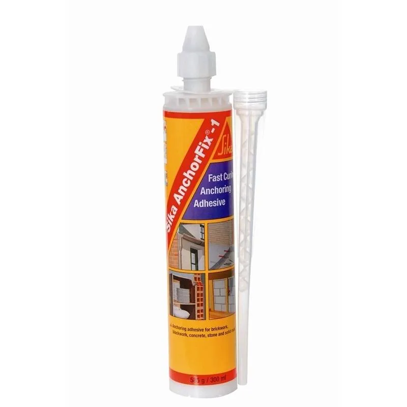 SIKA-ANCHORFIX 1  X 300 CM3 (ANCLAJE QUIMICO CURADO RAPIDO)