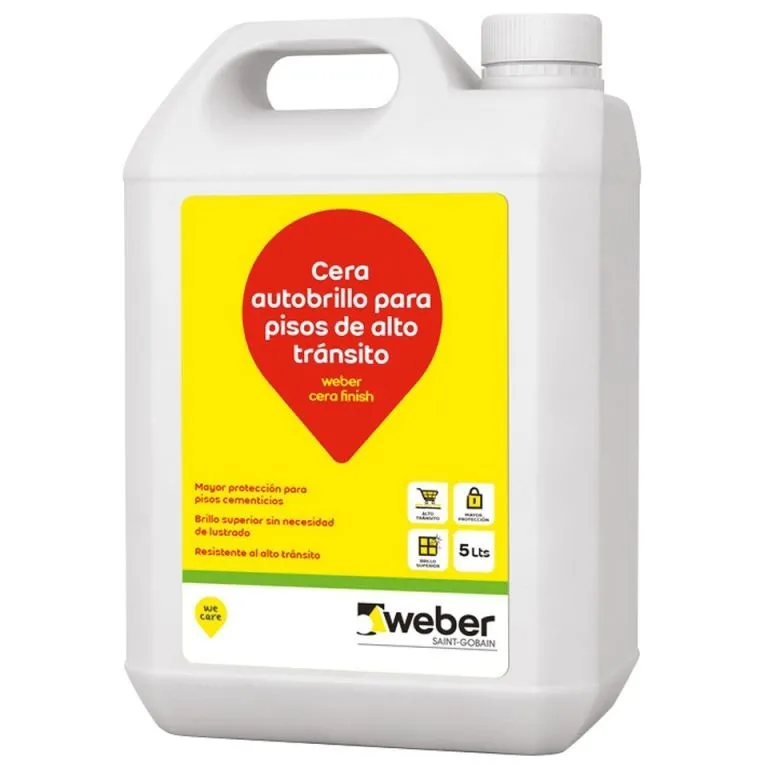 WEBER CERA FINISH - PARA PISOS CEMENTICIOS x 5LTS